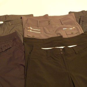 Casual/Work/Dress Womens Pants Sz 8-12 Lot of 6  EPL1723A